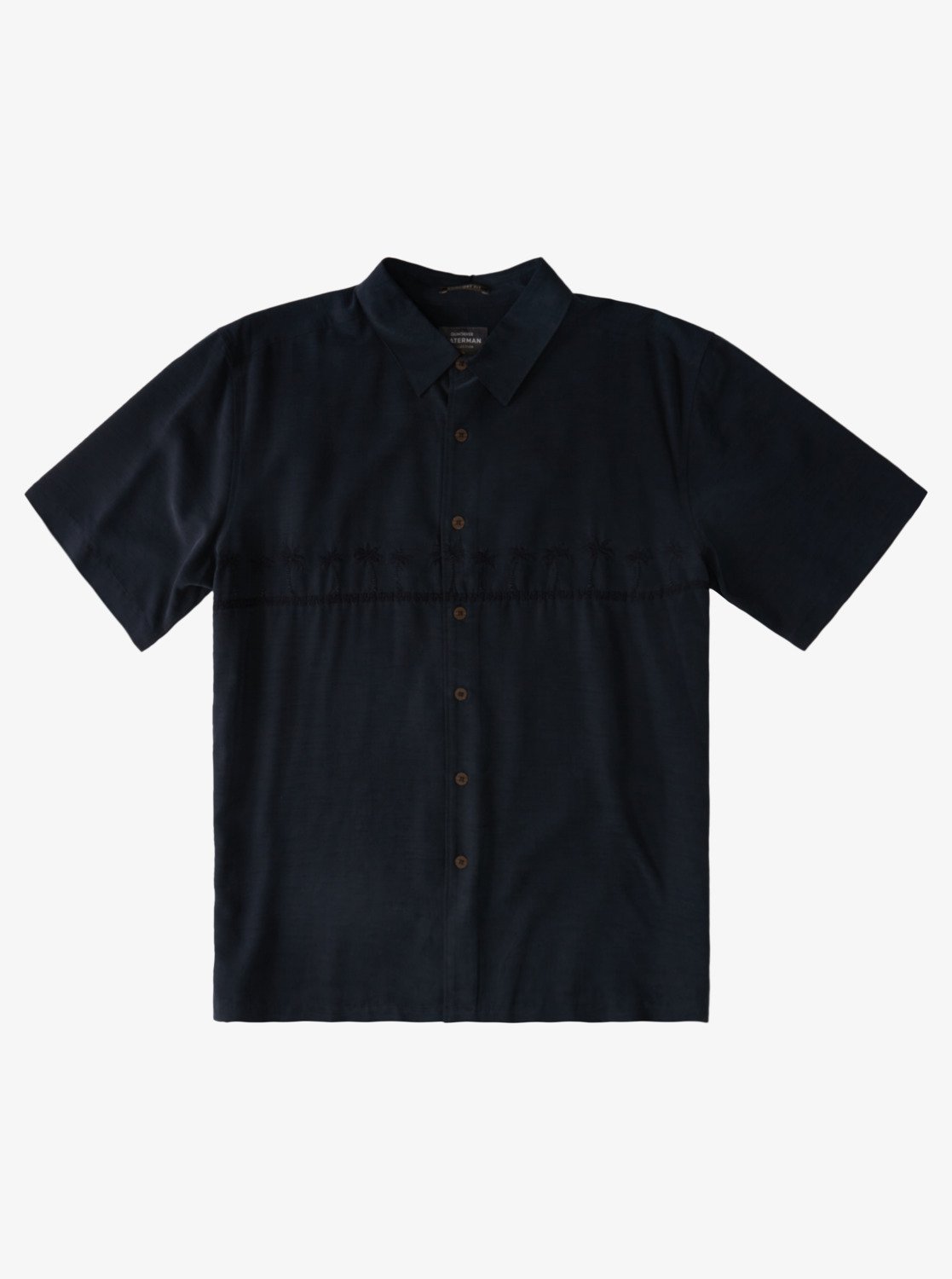 Waterman Tahiti Palms Premium Anti-Wrinkle Shirt - Black