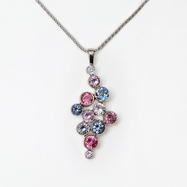 Mix Colored Gemstone Pendant