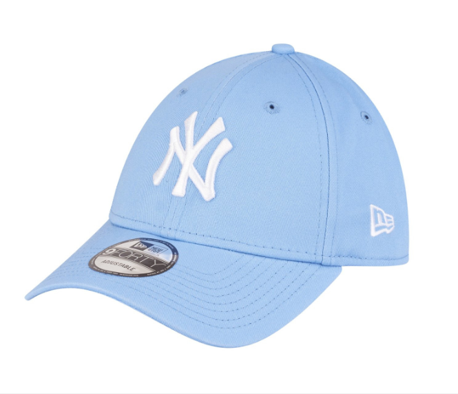 New Era New York Yankees Fitted Cap Baby Blue Pink 70594913