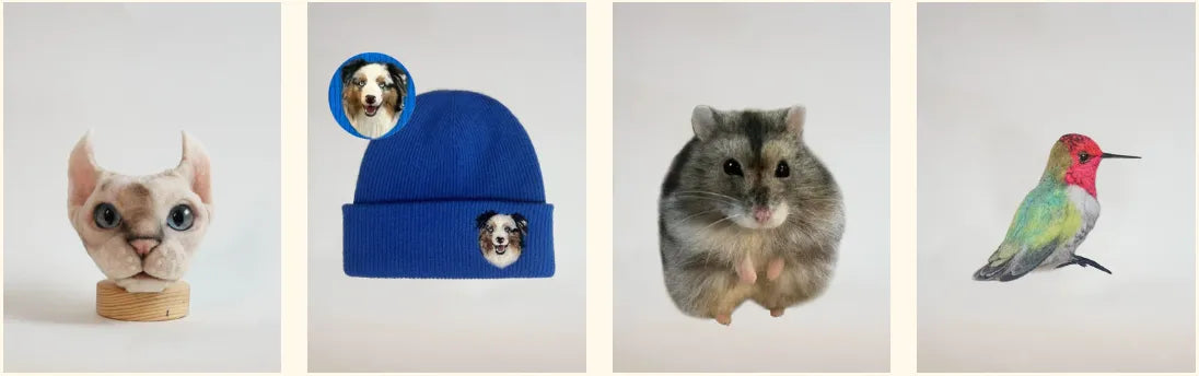 Wool Needle Felt Pet Portrait