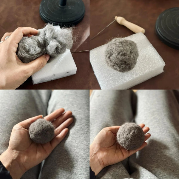 Wool felt balls