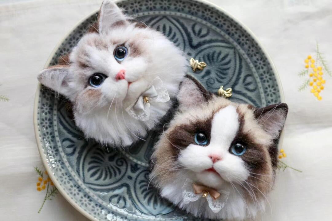 stuffed animals brooches