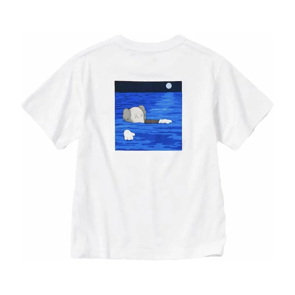KAWS x Uniqlo UT Graphic T-shirt White Blue - Kyaro