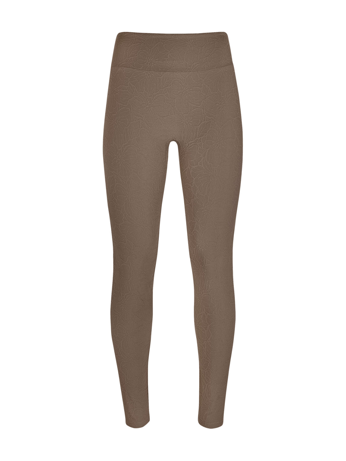 Ardene Soft inside Cable Leggings in Khaki, Size Small, Polyester/Spandex