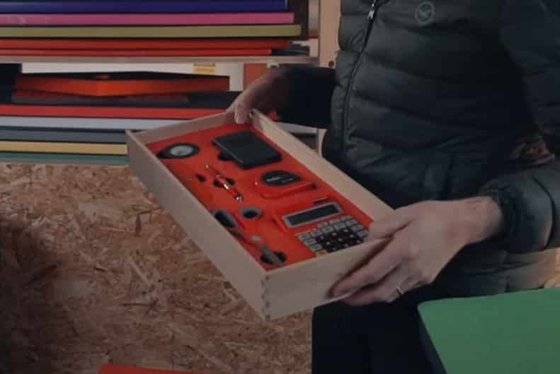 A budget friendly tool drawer storage idea made from an ikea drawer, lined here with orange Shadow Foam to make an organised and portable storage solution