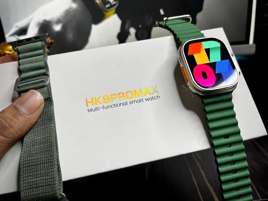 HK9 Pro 2nd Generation AMOLED Unboxing & Review Apple Watch Series 8 Copy  (HK8 Pro Max System) ASMR 