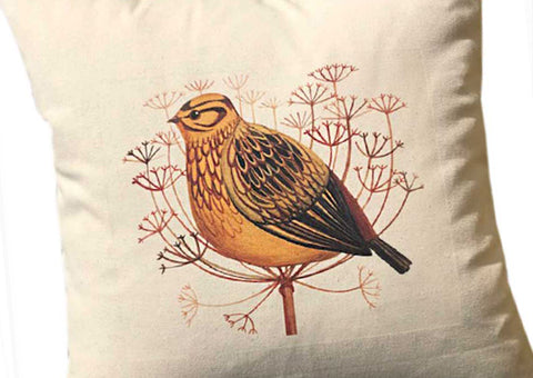 Mellow Yellowhammer Cushion