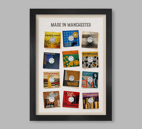 Made in Manchester music poster