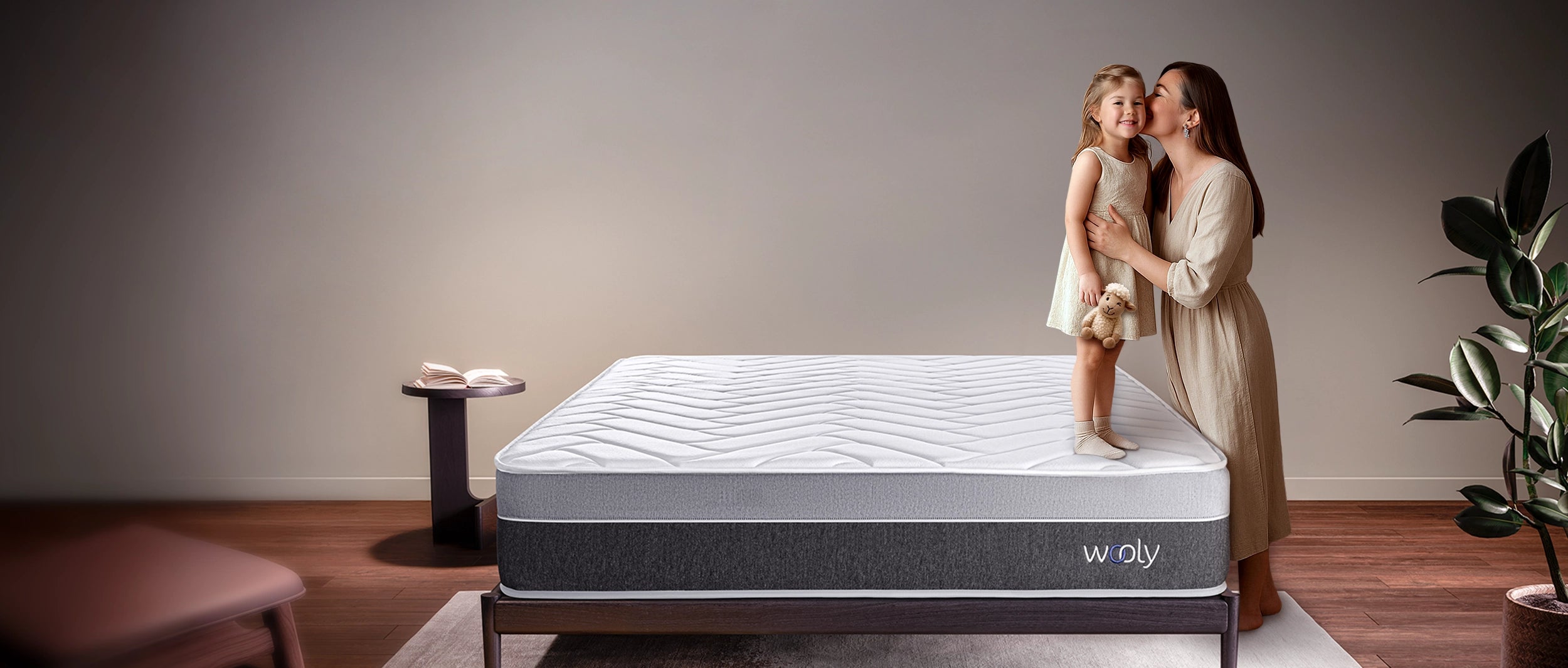 Wooly Bedding Le matelas premium pour toute la famille.
