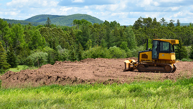 grading contractors from cornerstone paving land clearing and leveling