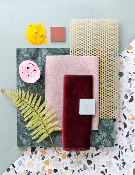 Moodboard flat lay 2