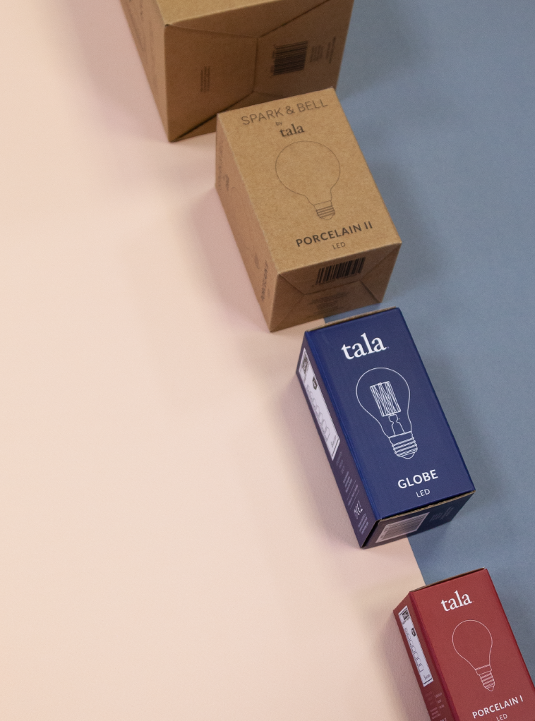 Tala bulbs x Spark & Bell