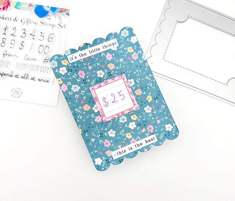 Gift Card Holder Die by Emily Moore Designs