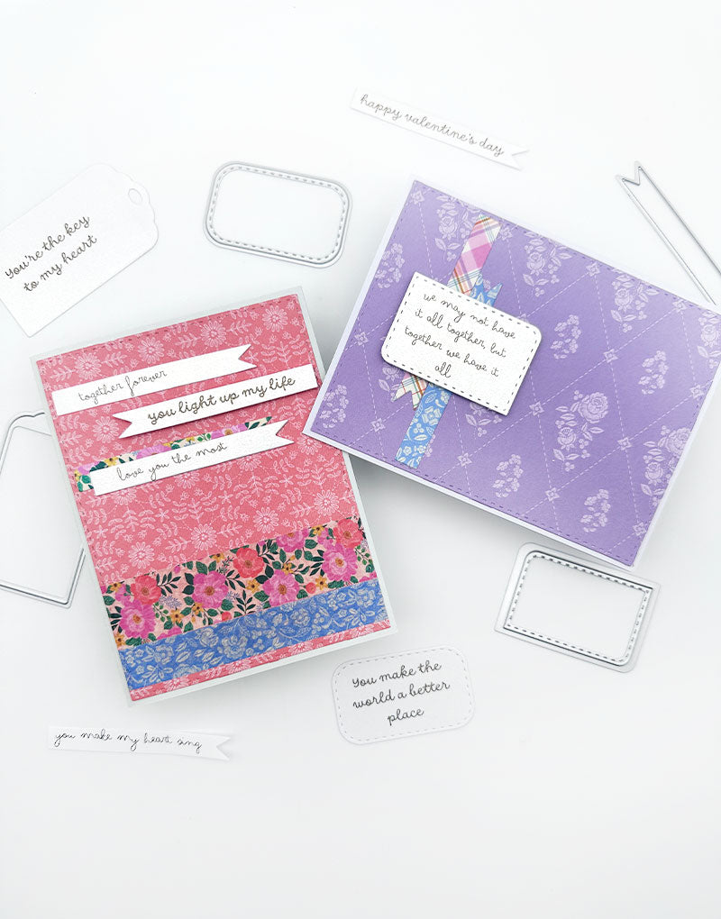 using Emily Moore Designs free printables to make simple & quick cards!