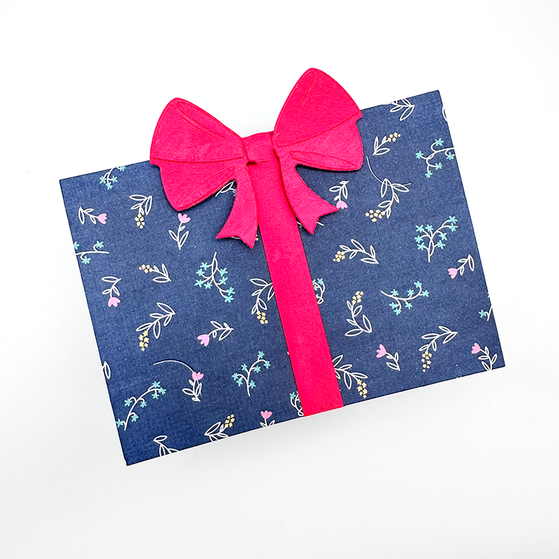 Gift Card Holder Die - With A Bow by Emily Moore Designs