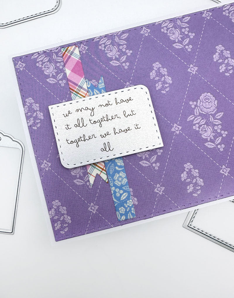 Cardmaking made simple with Emily Moore Designs Card Sentiment Dies