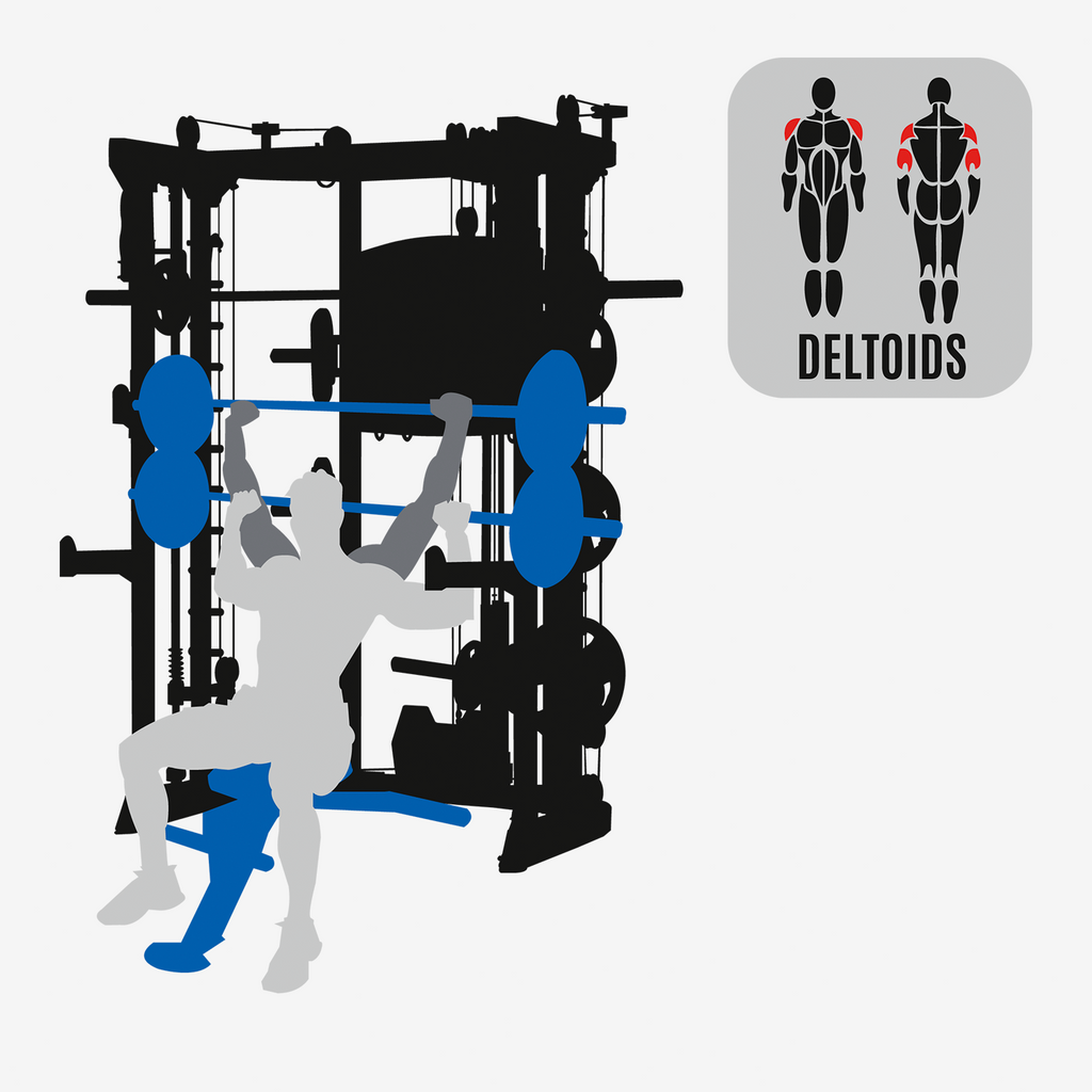 Smith Machine Shoulder Press