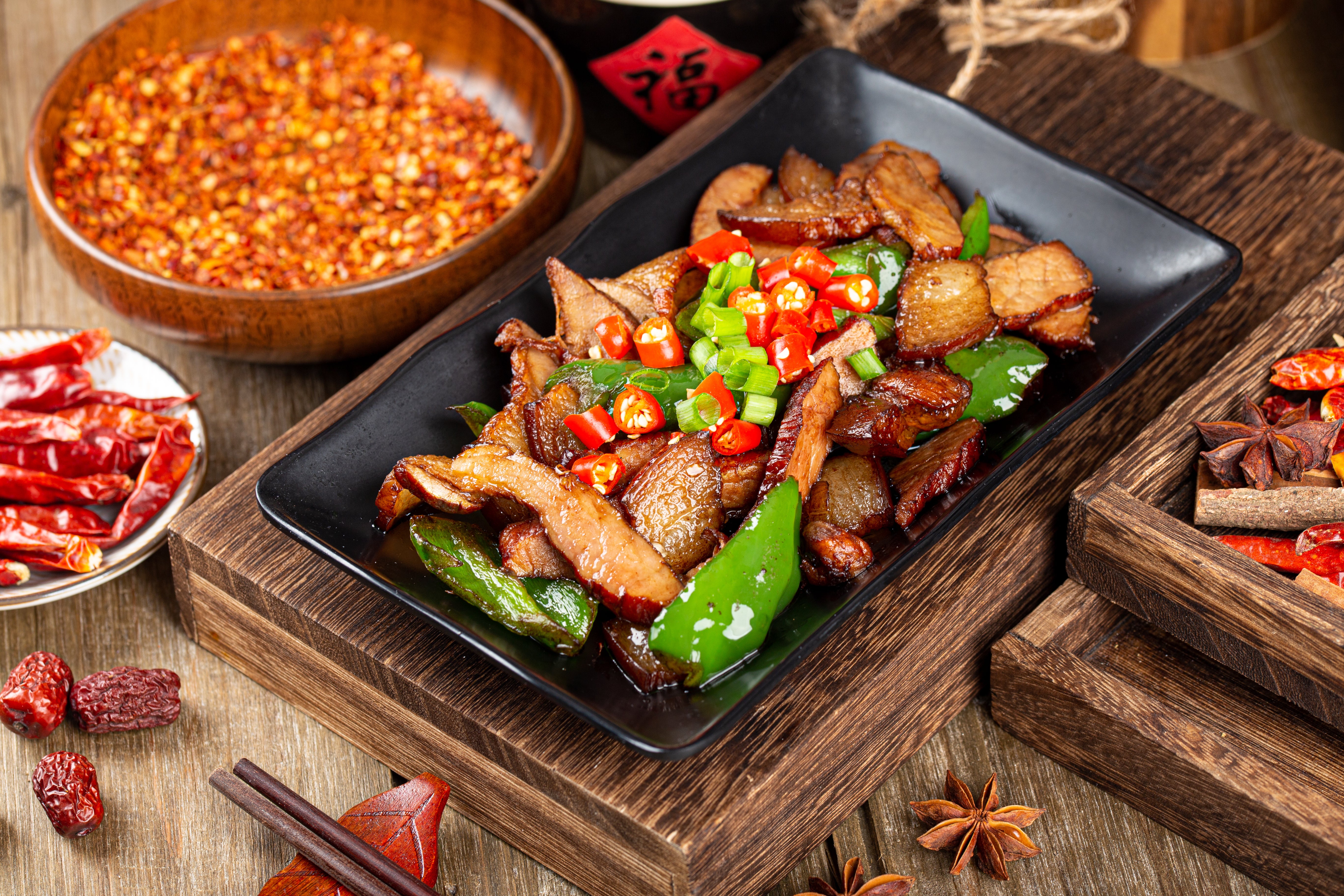 农家小炒肉300g