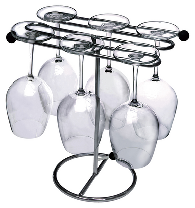  Stemware and Decanter Rack 