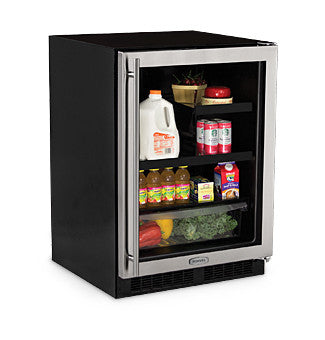  High Efficiency 24-in Beverage Center - Glass Door 