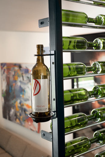  W Series Perch 750ML - 1.5L (vertical wall mounted wine rack for standard bottles) 