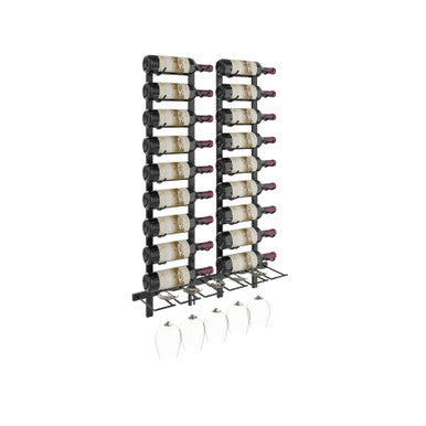  W Series Wet Bar (wall mounted metal wine rack kit) 