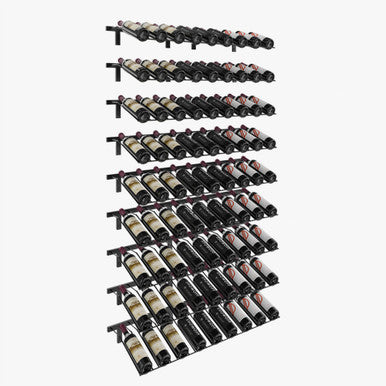  W Series Waterfall (wall mounted metal wine rack kit) 