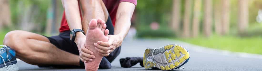Plantar Fasciitis foot pain when running