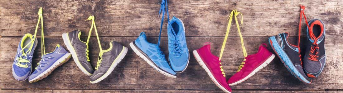 Good shoes are essential for foot care for runners