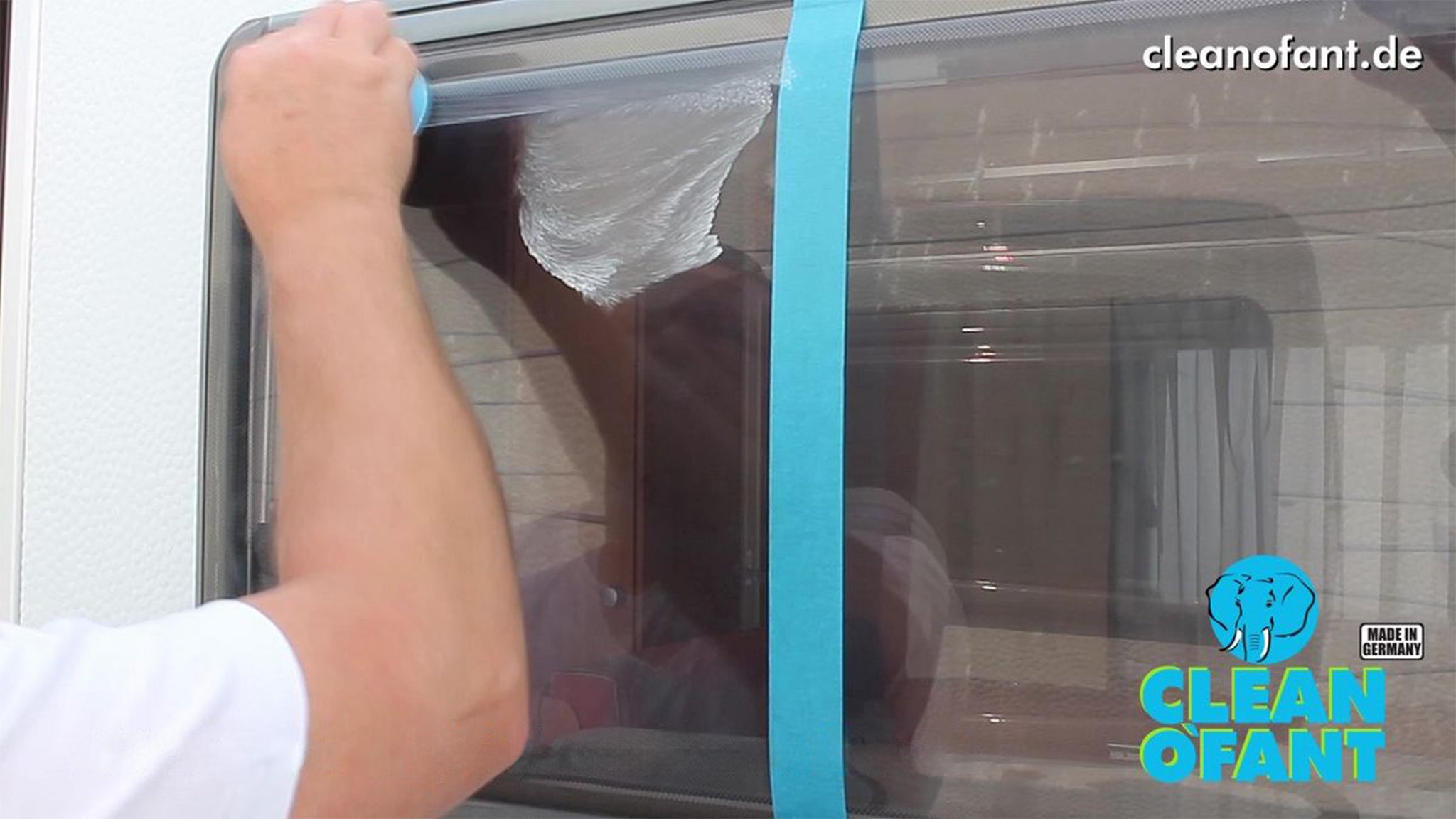 Kunststoff Fenster polieren - von Wohnwagen, Wohnmobil, Caravan