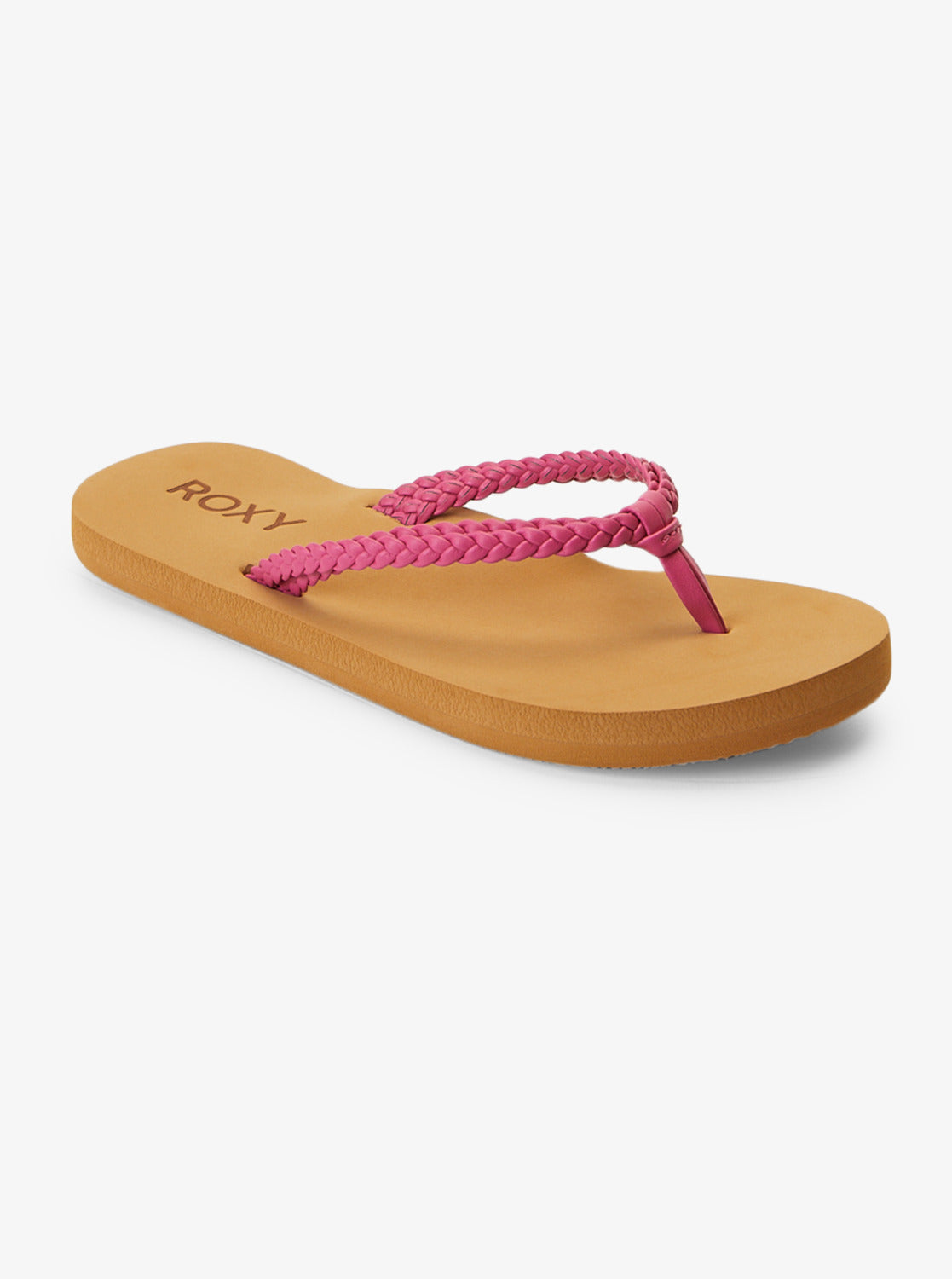 Girl'S 4-16 Costas Flip-Flops - Raspberry