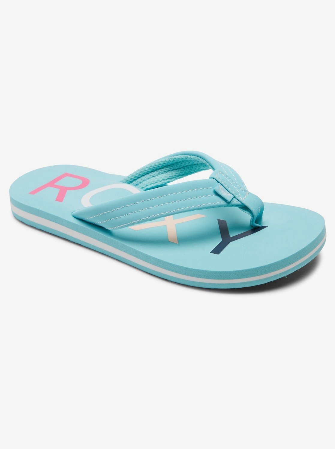 Girls 4-16 Vista Flip-Flops - Light Blue