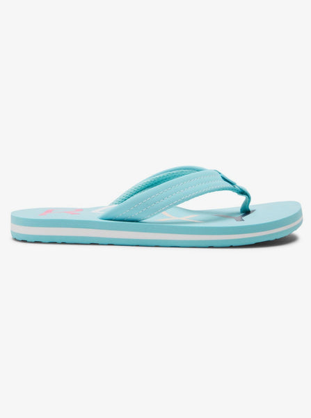 Girls 4-16 Vista Flip-Flops - Black