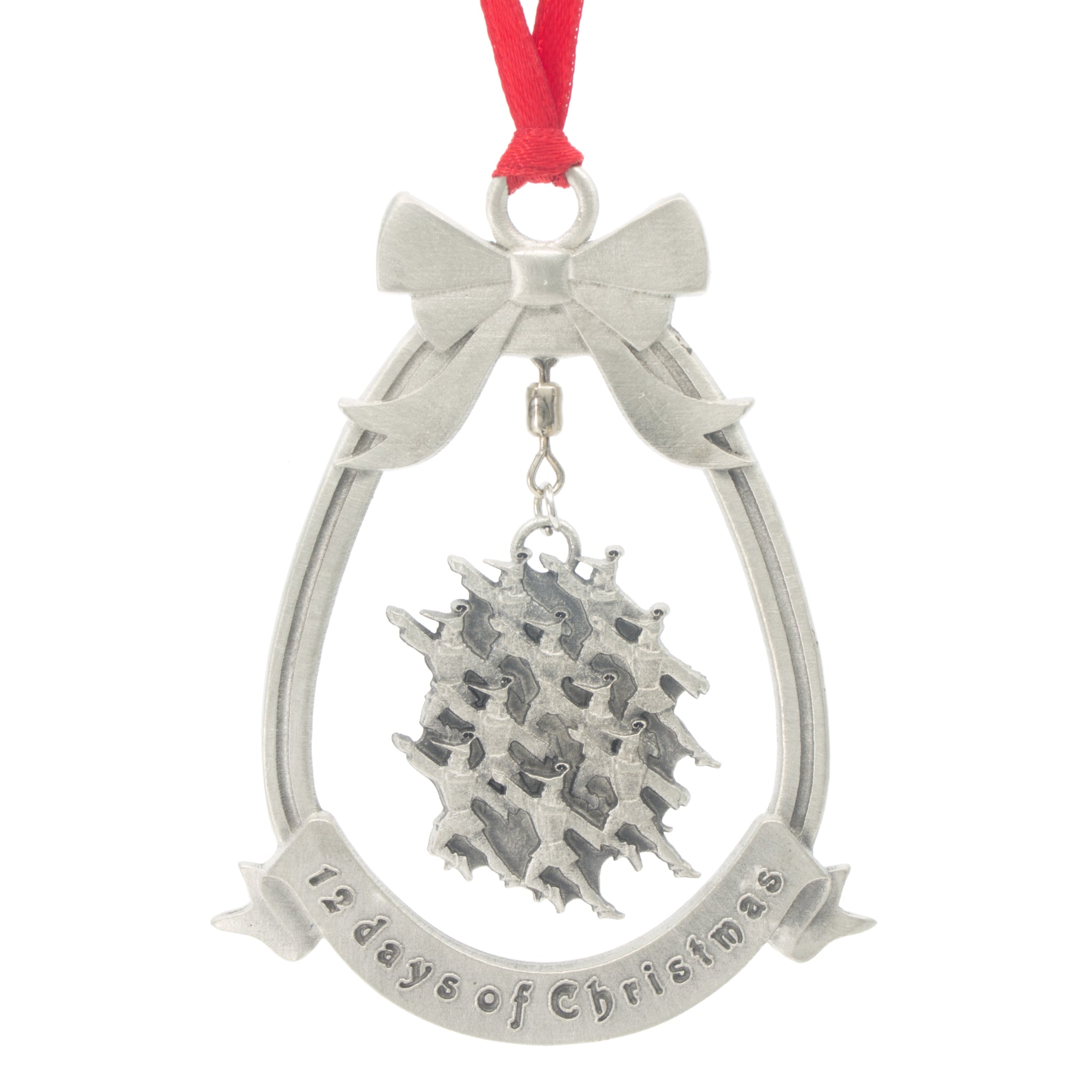 10 Lords A-Leaping – 12 Days of Christmas Ornament – Aitkens Pewter