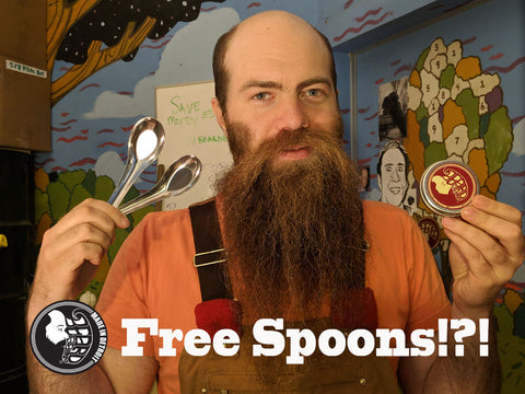 Free beard safe spoons