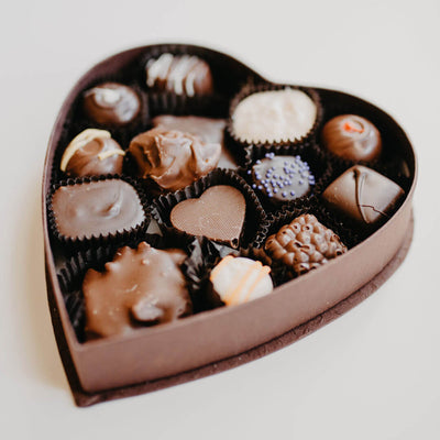 Heart Chocolate Truffle Box