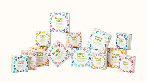 Happy Habit - Cosmetica Sostenibile Packaging cartone riciclato