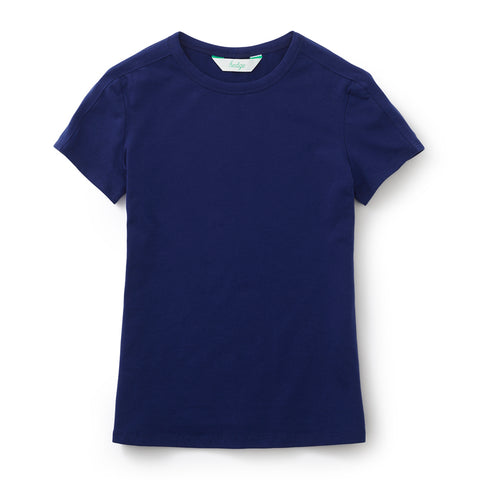 Mimi fitted navy tee shirt 3 dots