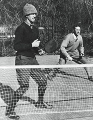 Vintage Paddle tennis in ties