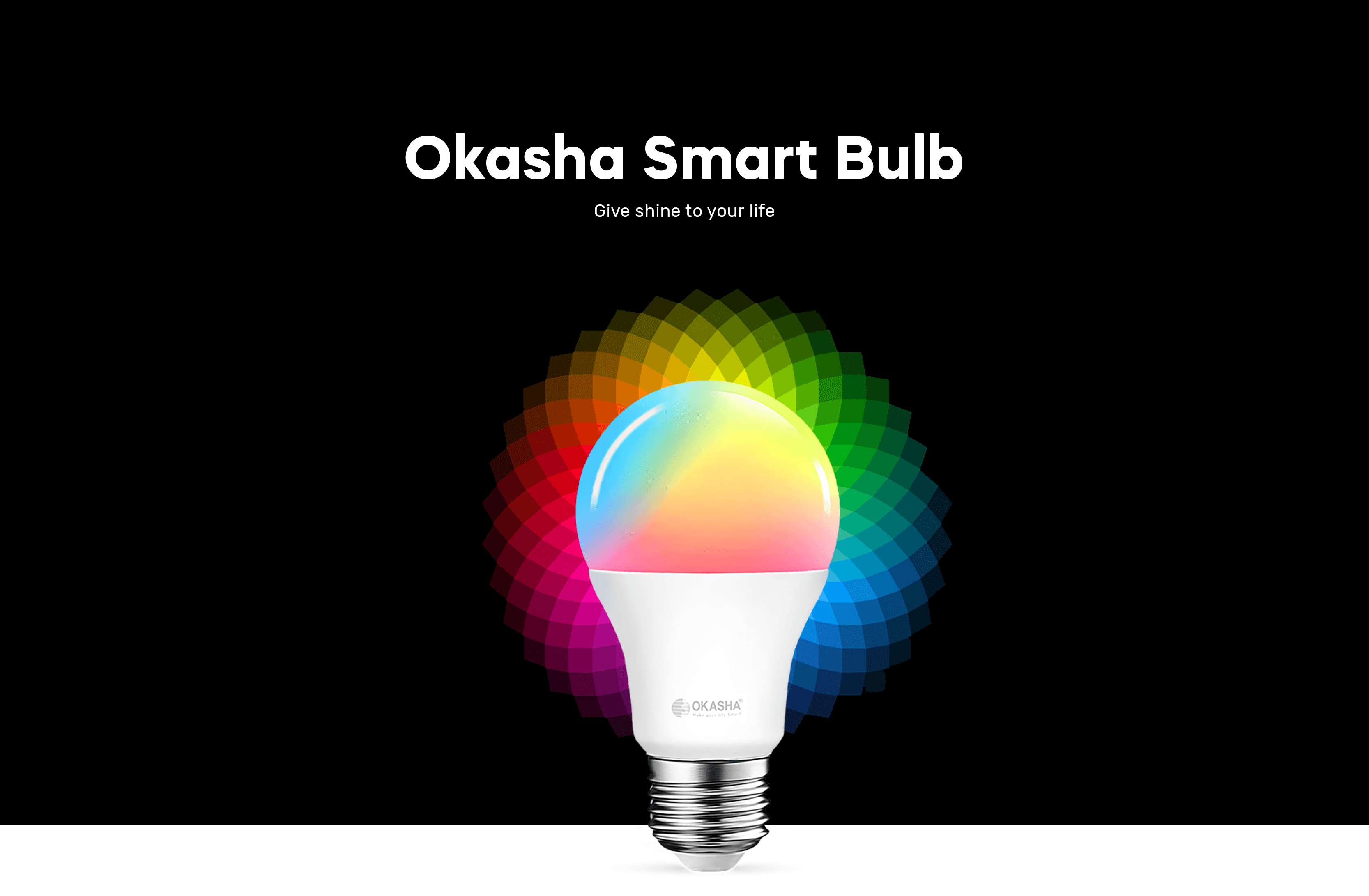 Color Changing Smart WIFI RGB led bulb