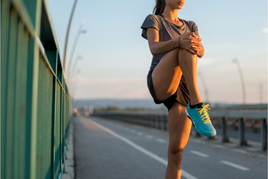 healthy lady exercising prevent vertigo