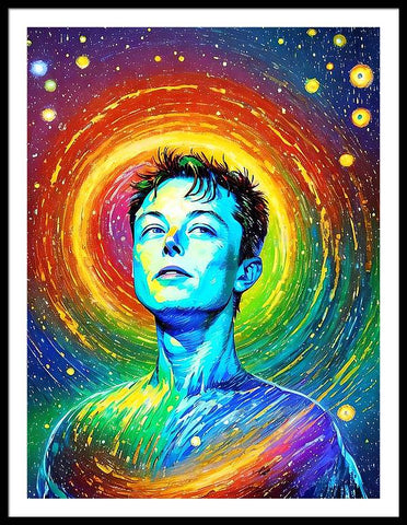Portrait of Elon Musk, by Bliss Of Art