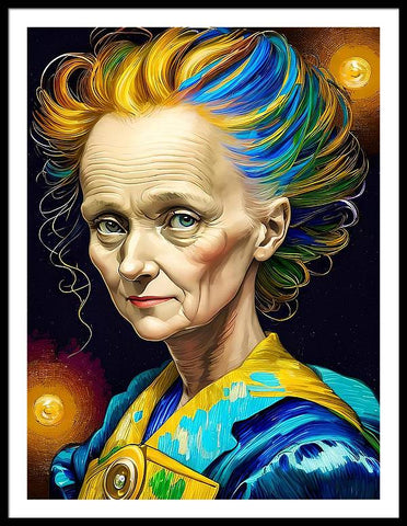 Portrait of Marie Curie, by Bliss Of Art