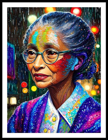 Portrait of Rosa Parks, by Bliss Of Art