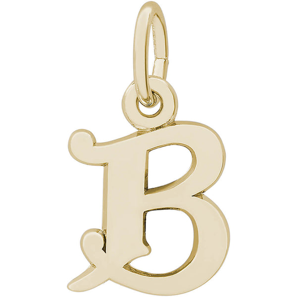 CURLY INITIAL B ACCENT - Rembrandt Charms