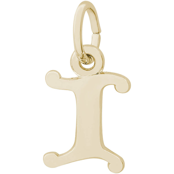 CURLY INITIAL I ACCENT - Rembrandt Charms