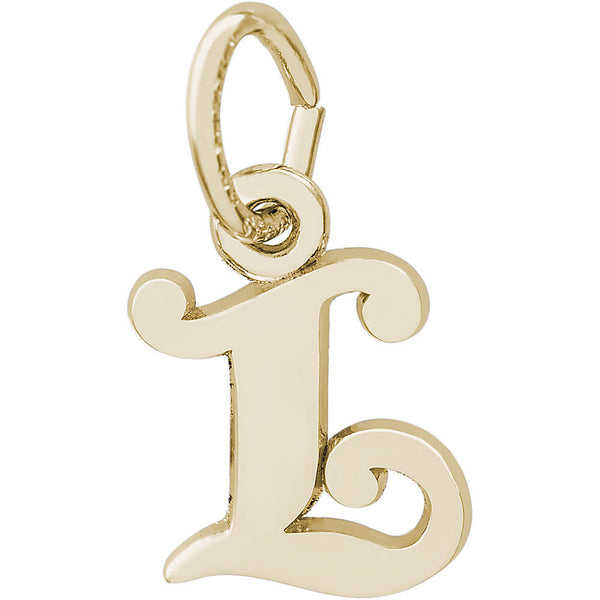 CURLY INITIAL L ACCENT - Rembrandt Charms