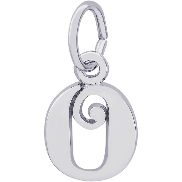 CURLY INITIAL O ACCENT - Rembrandt Charms