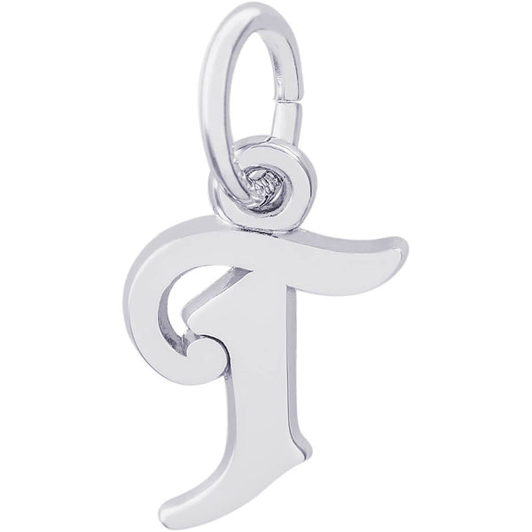 CURLY INITIAL T ACCENT - Rembrandt Charms