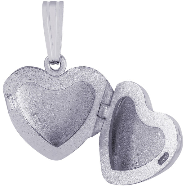 HEART WITH FLOWER LOCKET - Rembrandt Charms